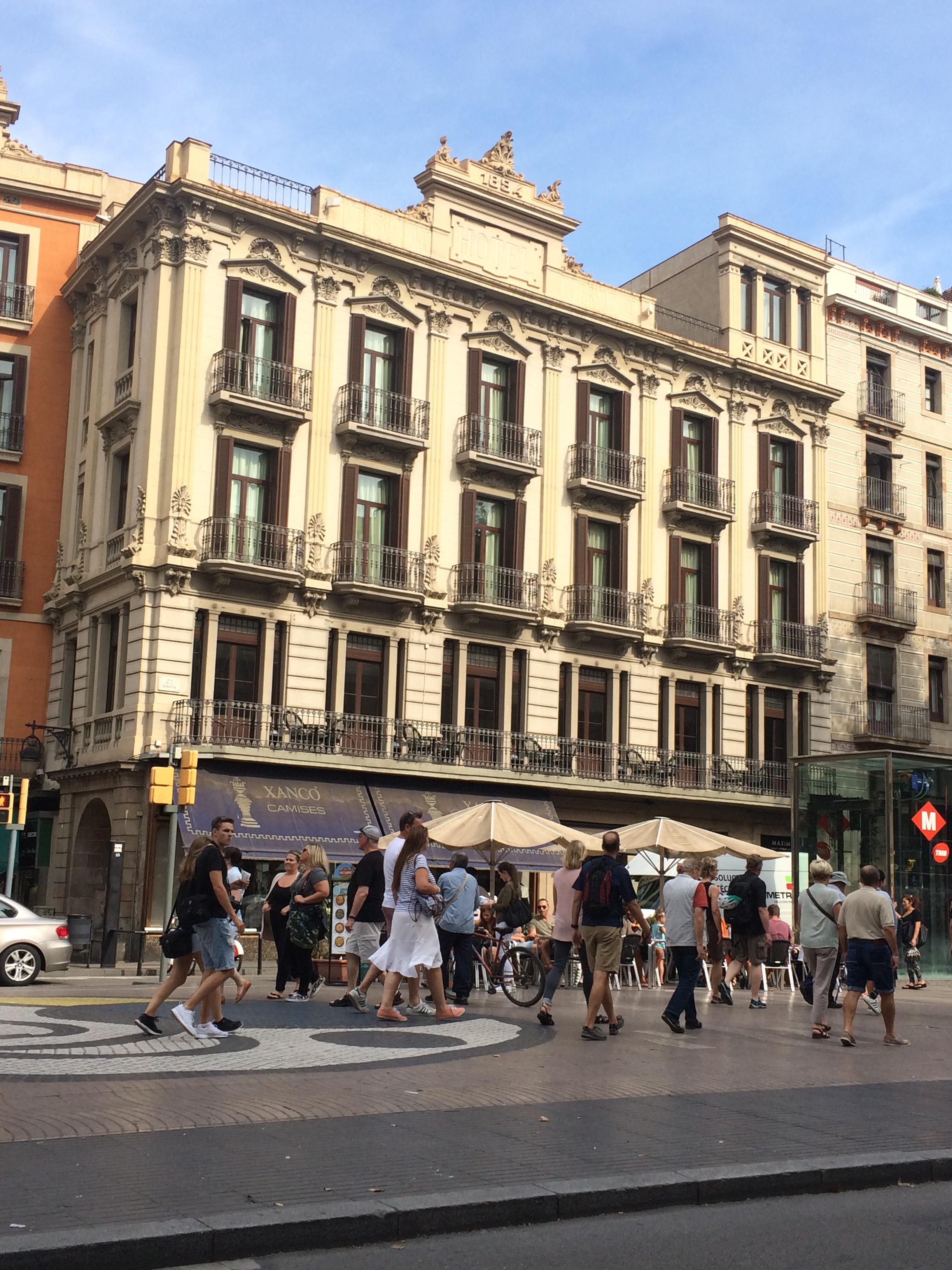 Hotel Ramblas Internacional Barcelona Bagian luar foto