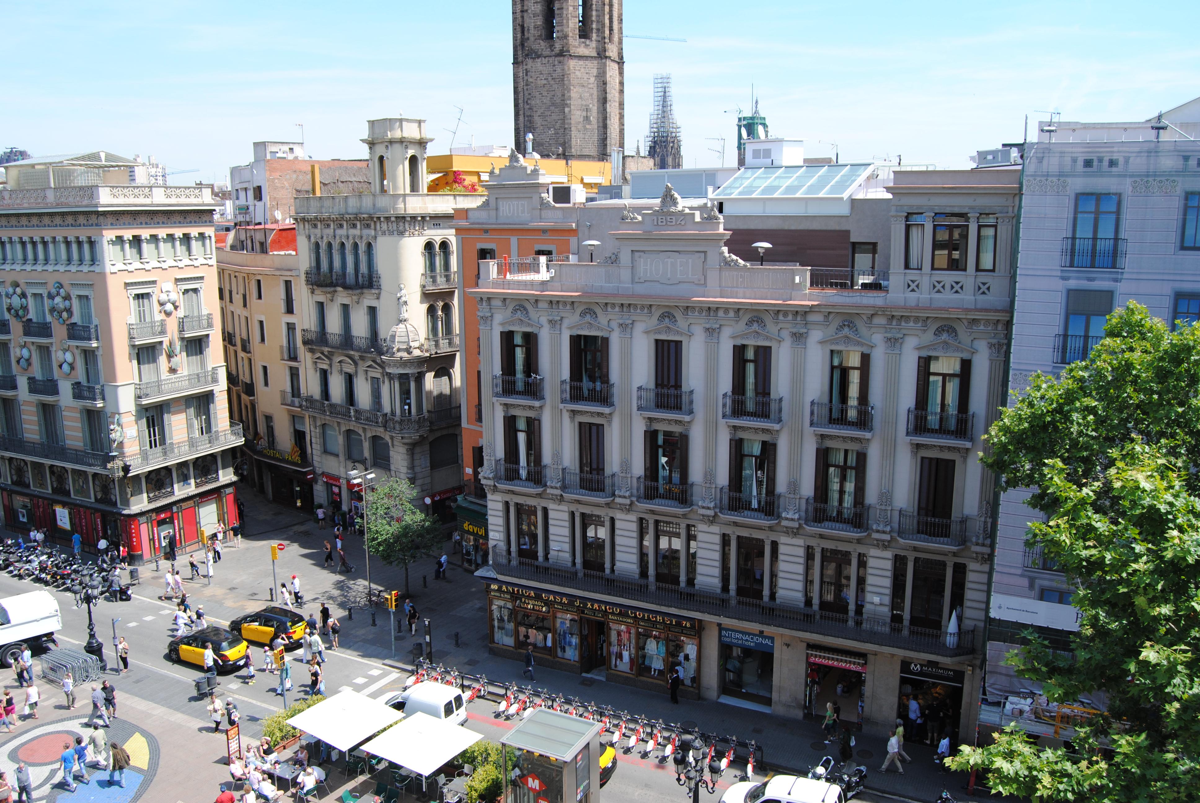 Hotel Ramblas Internacional Barcelona Bagian luar foto