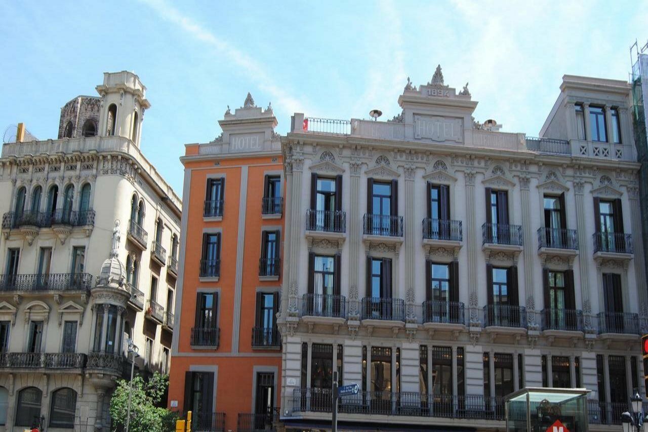 Hotel Ramblas Internacional Barcelona Bagian luar foto