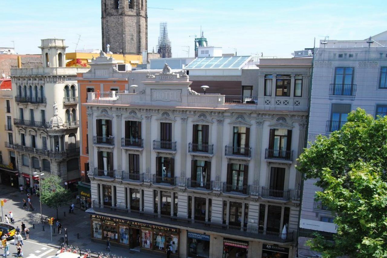 Hotel Ramblas Internacional Barcelona Bagian luar foto